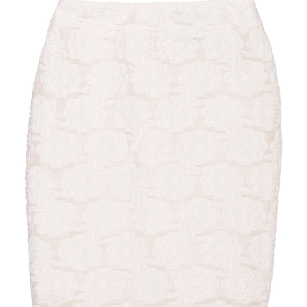 Ivory Chanel knee-length skirt